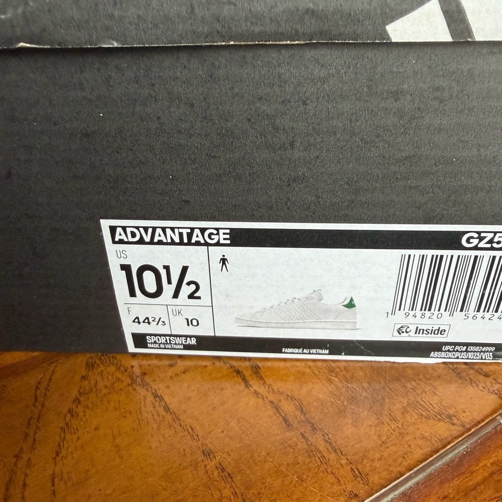 NIB Advantage Base 2.0 Green and White Men's Size 10.5 New🔥🔥 - Picture 10 of 13